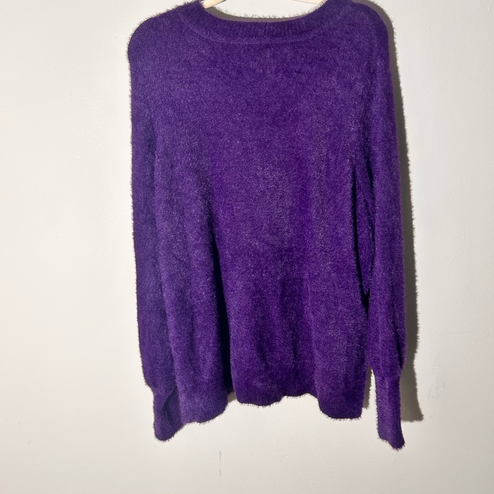 Liz Claiborne Women's Deep Purple Sweater - Picture 10 of 11